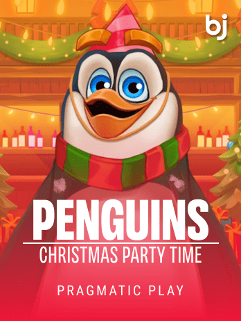 Penguins Christmas Party Timepng